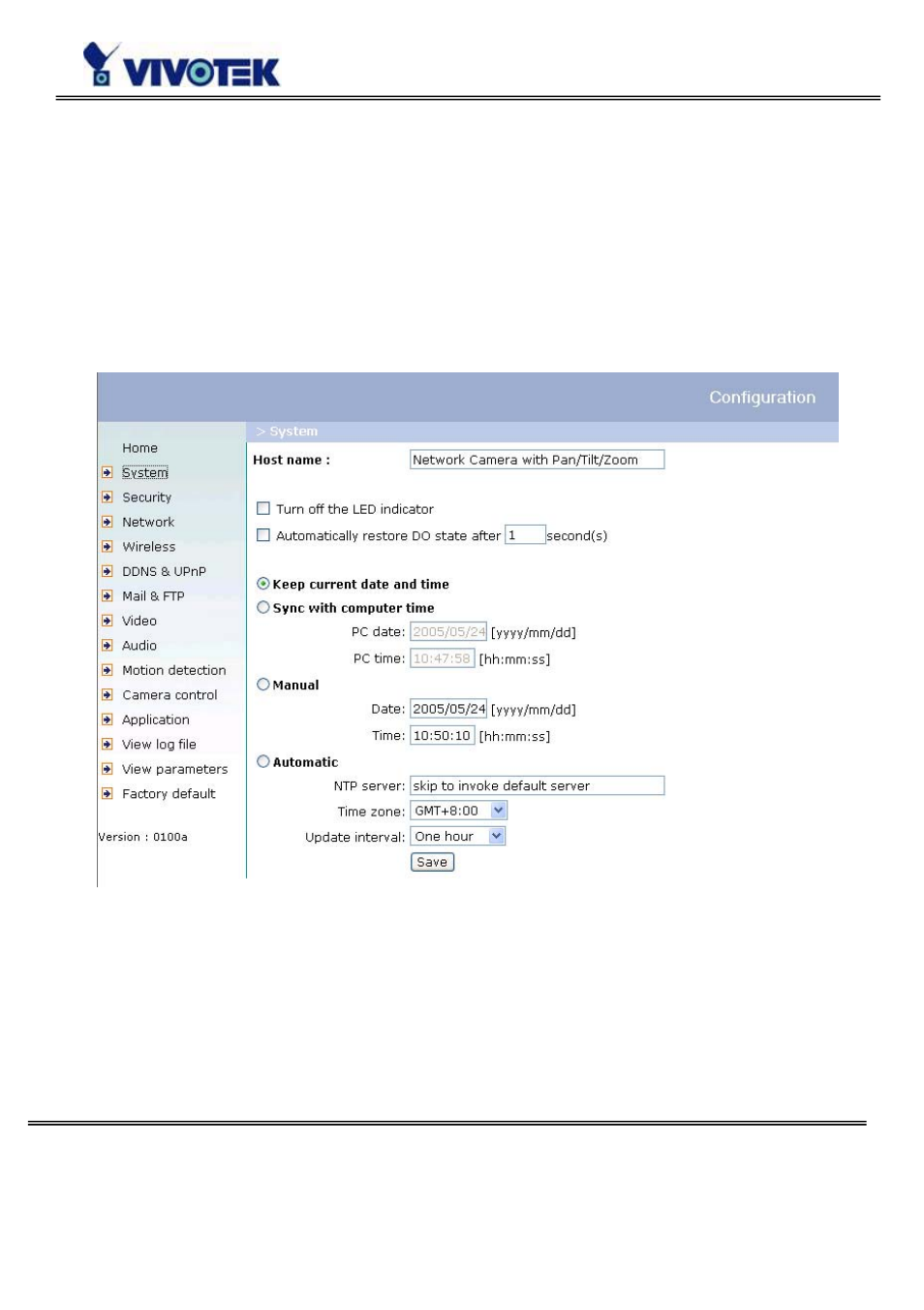Definitions in configuration | Vivotek PZ6114/PZ6124 User Manual | Page 32 / 95