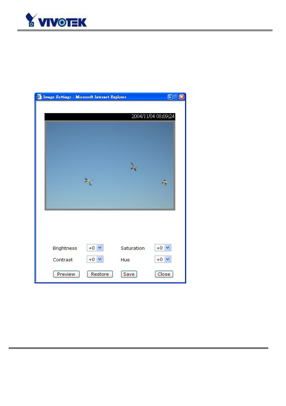 Image settings, Ccd settings | Vivotek PZ6114/PZ6124 User Manual | Page 49 / 95