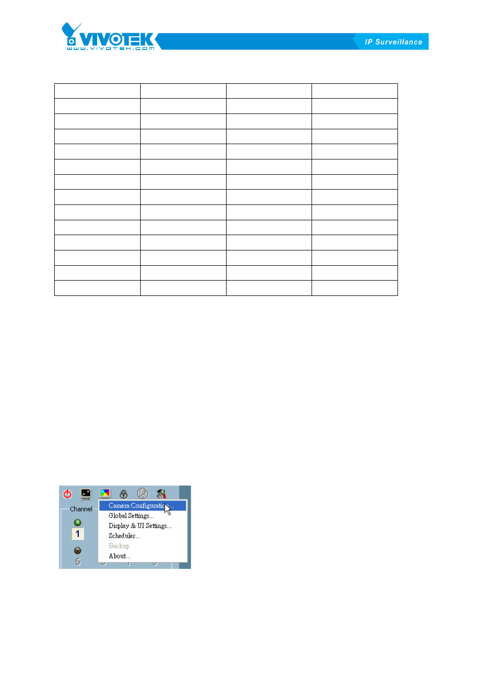 Camera configurations | Vivotek ST3402 User Manual | Page 25 / 88