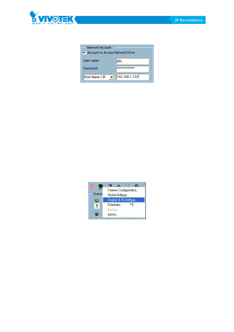 Display & ui settings | Vivotek ST3402 User Manual | Page 35 / 88