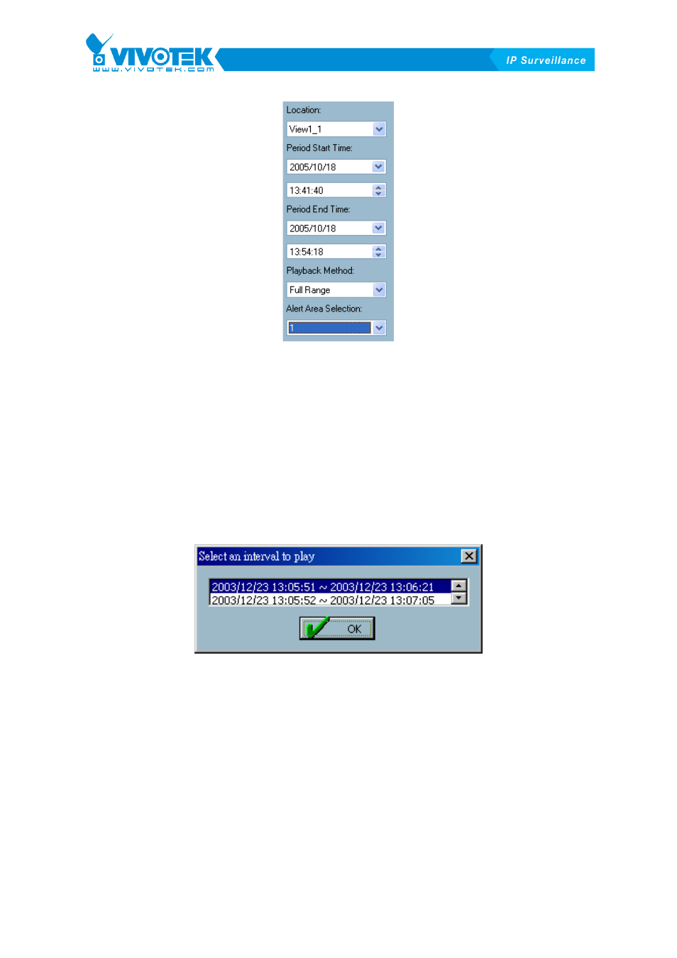 Location selector, Period selector | Vivotek ST3402 User Manual | Page 81 / 88