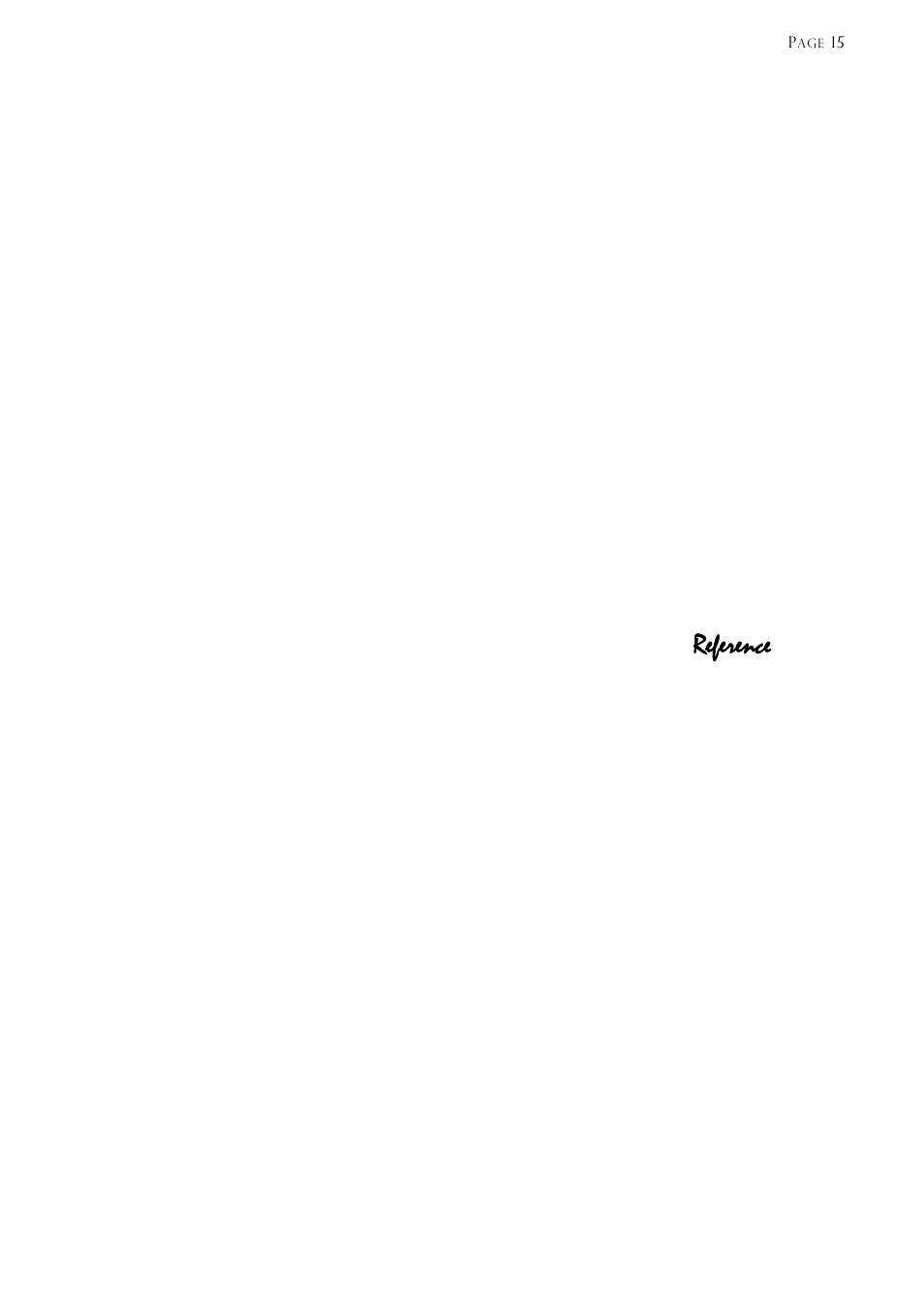 Reference | Venture Products V100A User Manual | Page 15 / 18