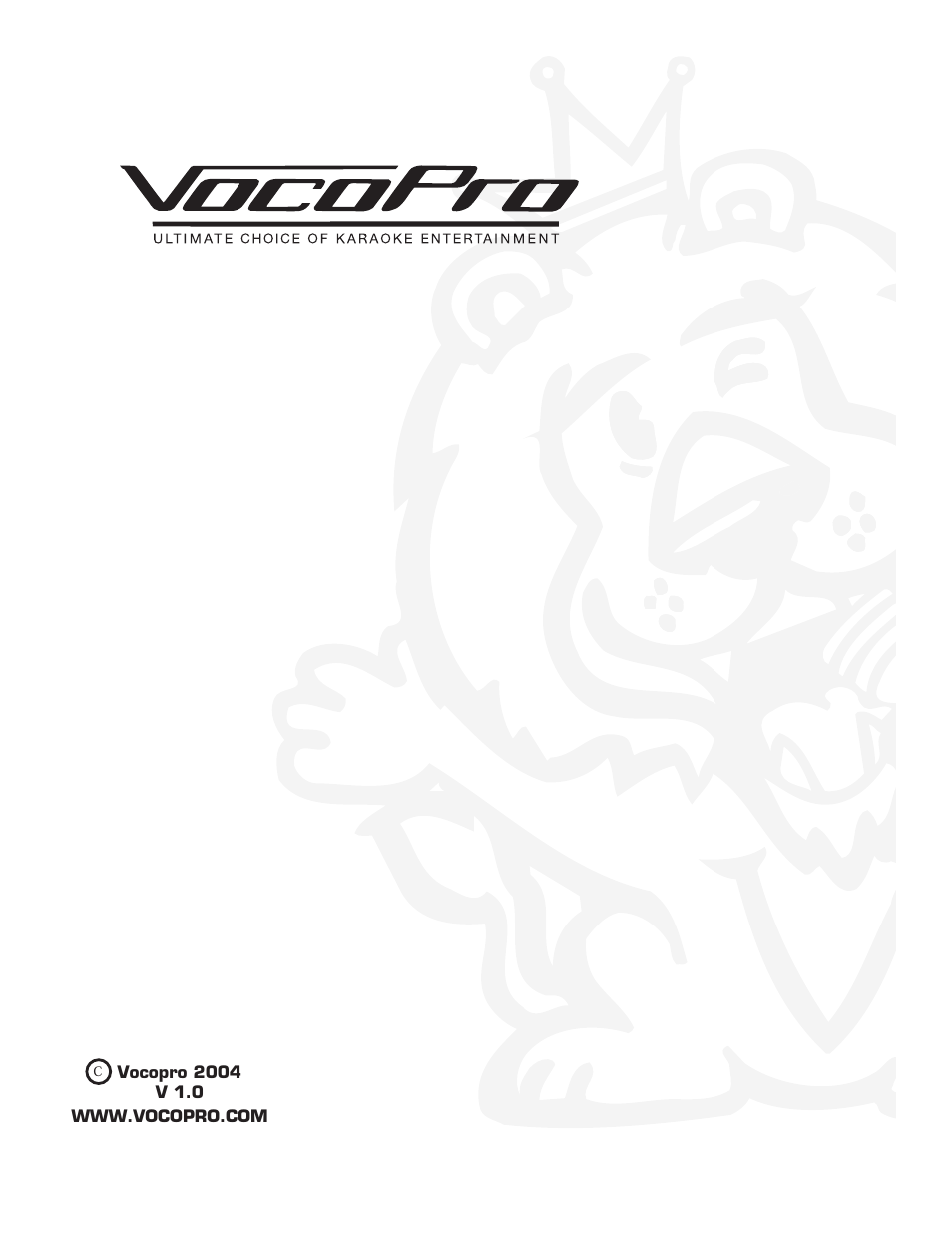 VocoPro DVD-Duet Digital Key Control DVD/CD/CDC Dual Cassette Karaoke System User Manual | Page 22 / 22