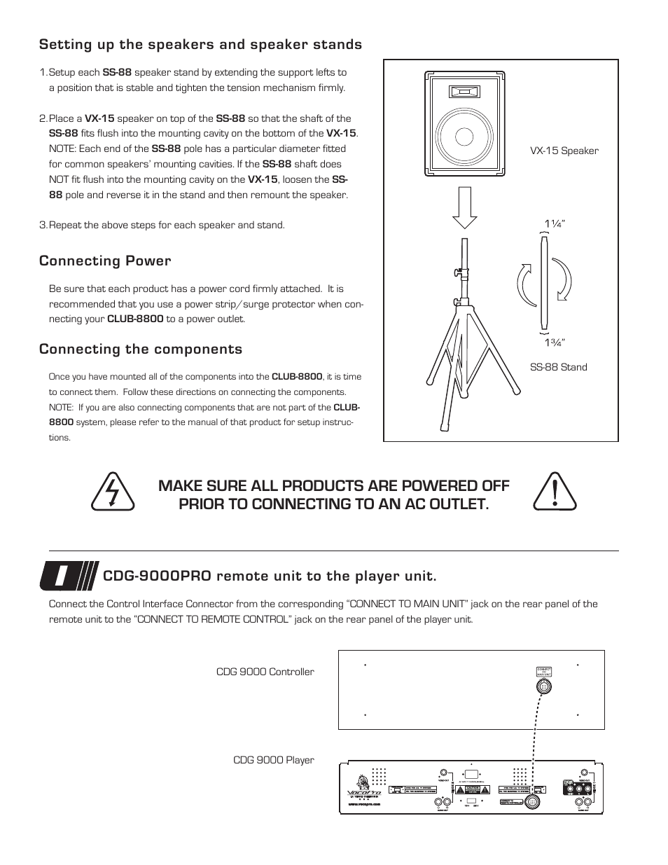 VocoPro 8800 User Manual | Page 2 / 4