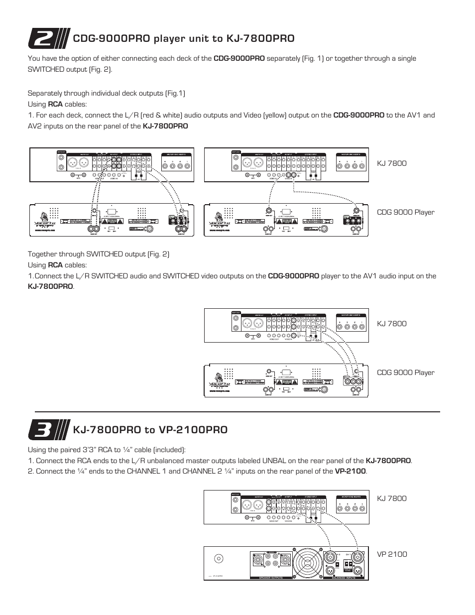 VocoPro 8800 User Manual | Page 3 / 4