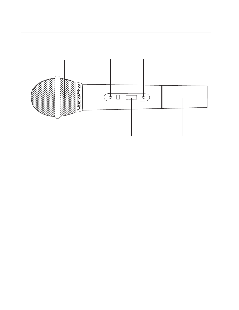 Pg 12 mic description.pdf, Microphone descriptions and functions | VocoPro DA2277 User Manual | Page 14 / 26