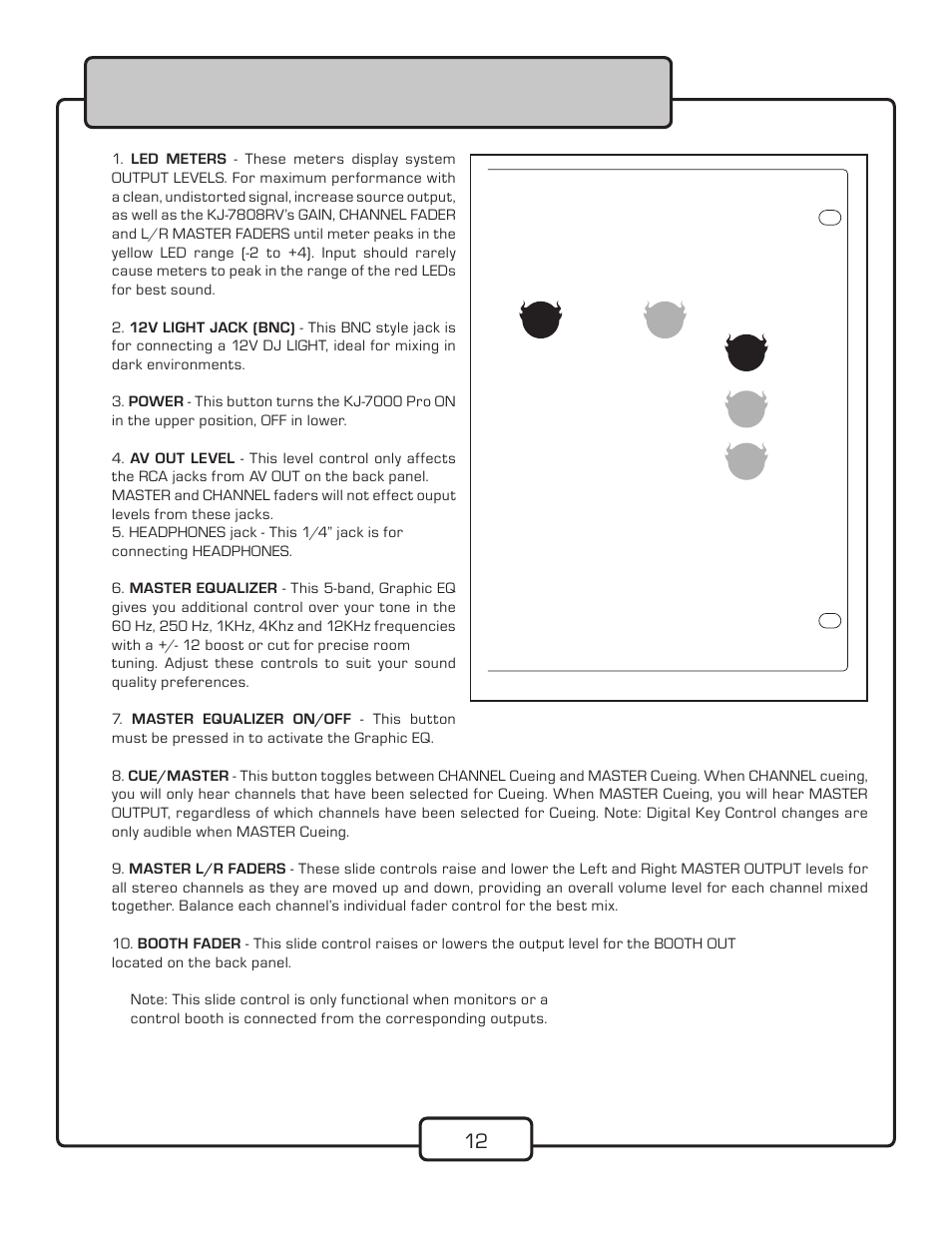 VocoPro KJ-7808RV User Manual | Page 14 / 28