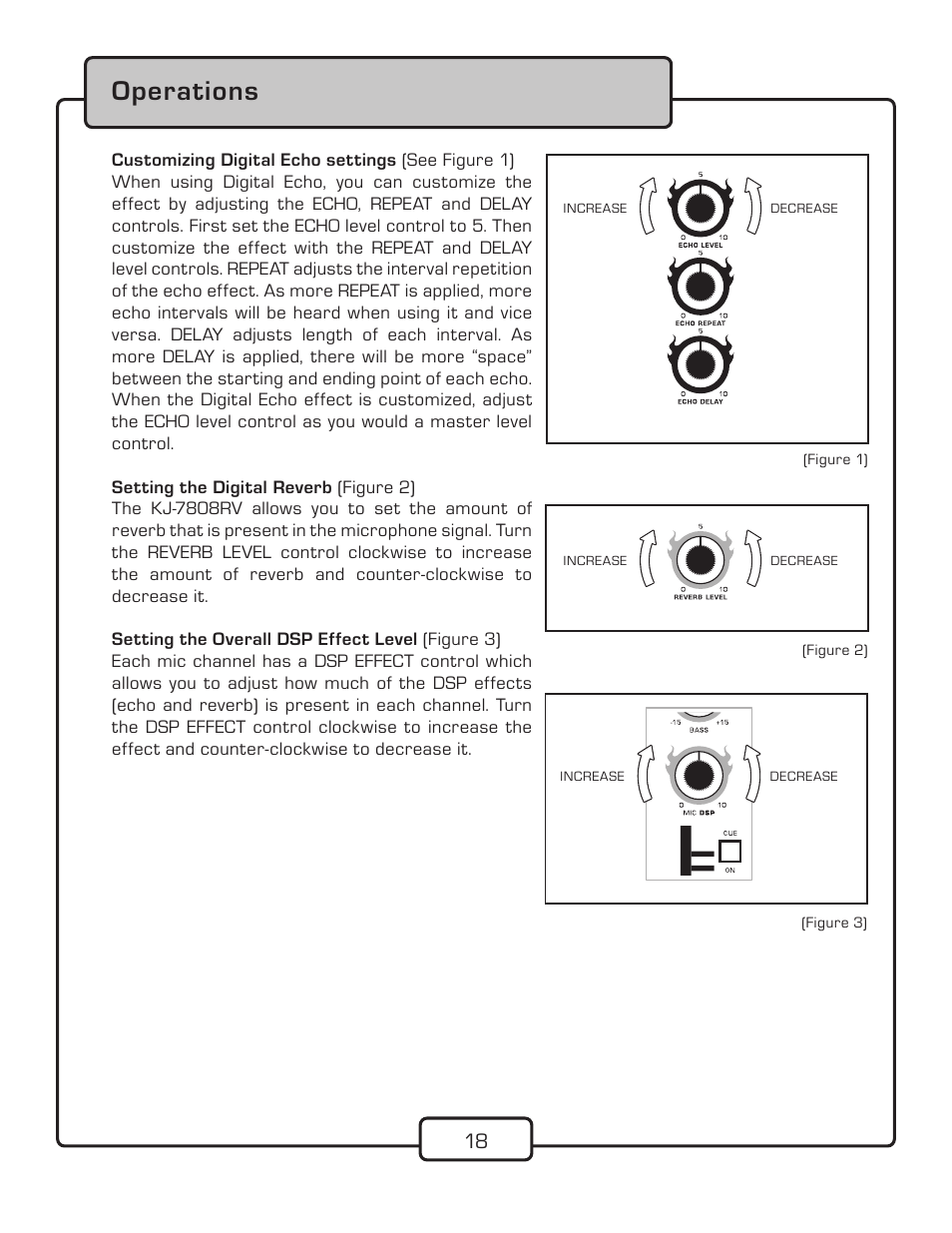 Operations | VocoPro KJ-7808RV User Manual | Page 20 / 28