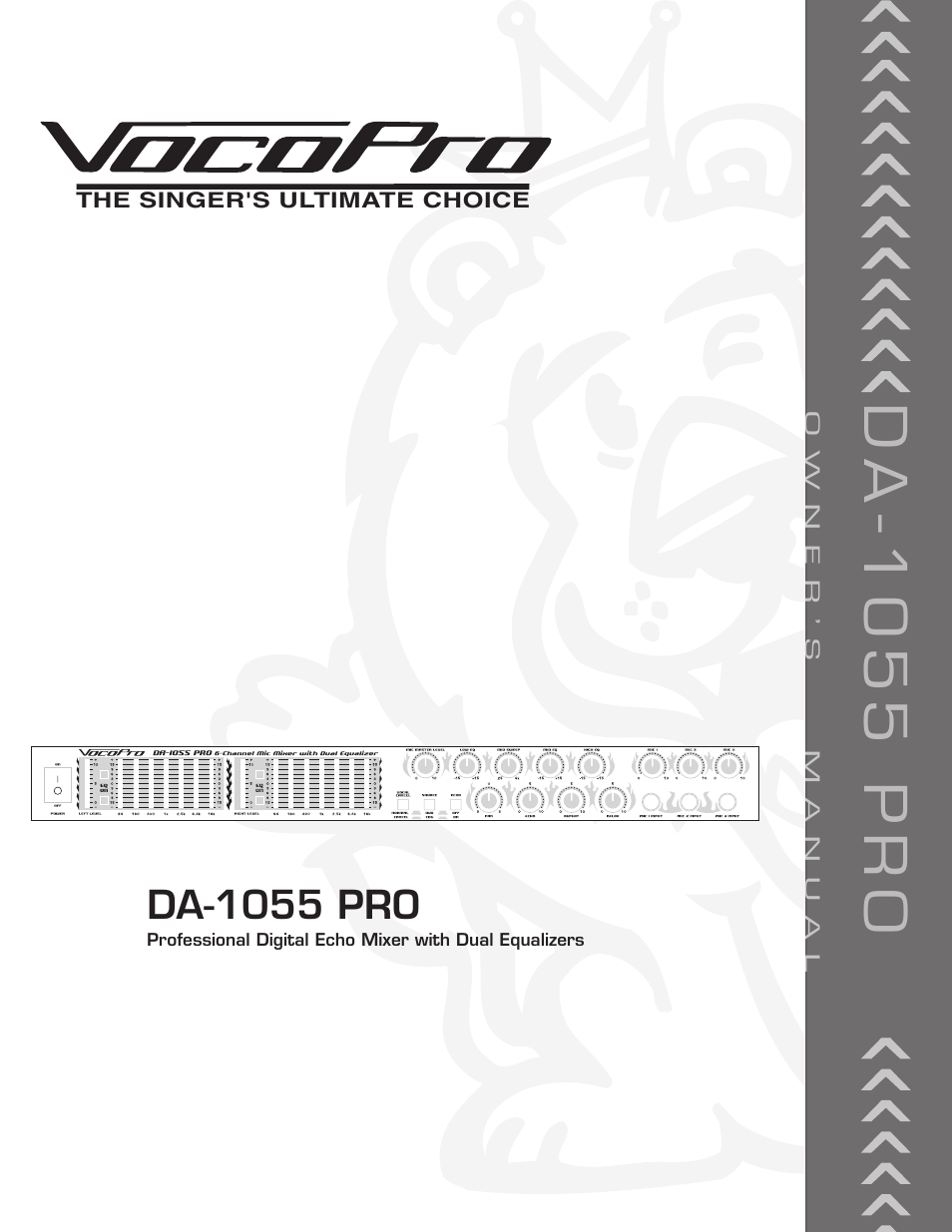 VocoPro DA-1055 PRO User Manual | 18 pages