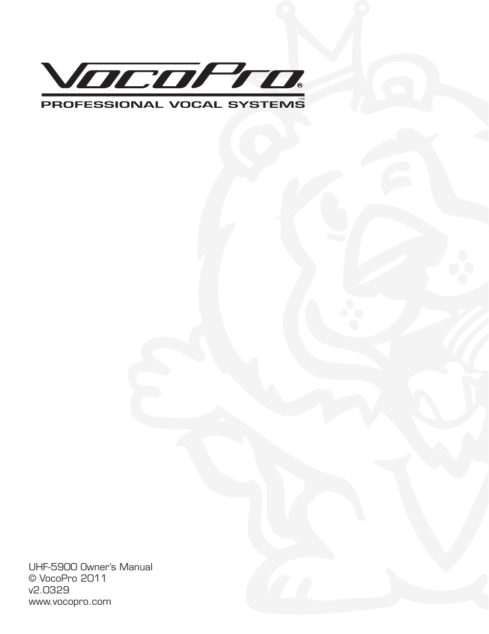 VocoPro UHF-5900 User Manual | Page 24 / 24