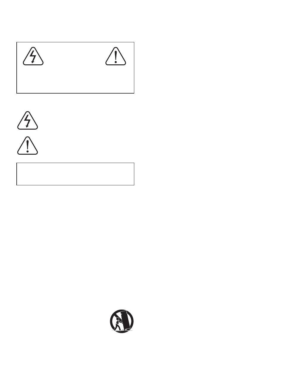 Pg 01 safety.pdf, Caution, Safety instructions | Warning | VocoPro DA-3600Pro2 User Manual | Page 3 / 24