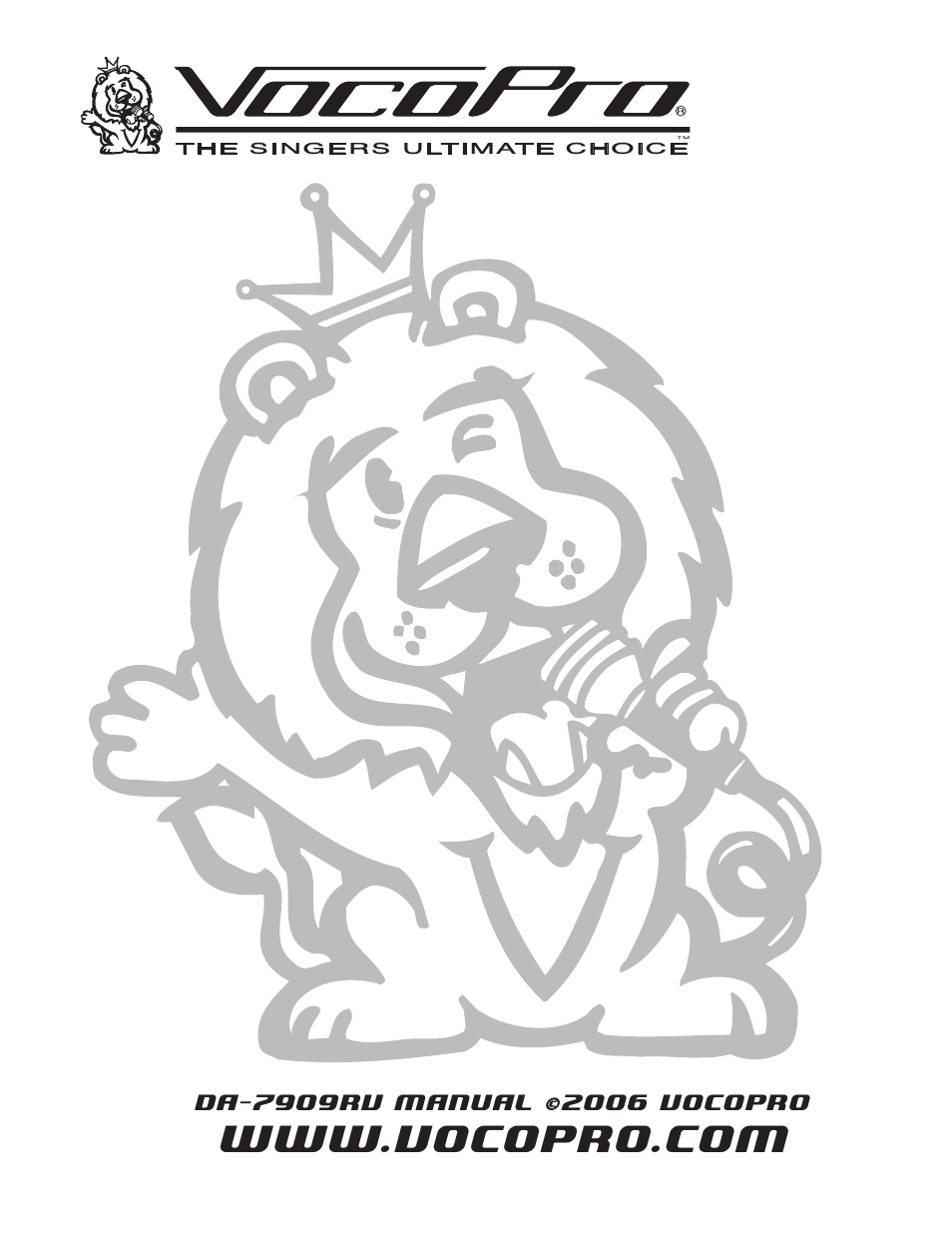 VocoPro DA-7909RV User Manual | Page 28 / 28