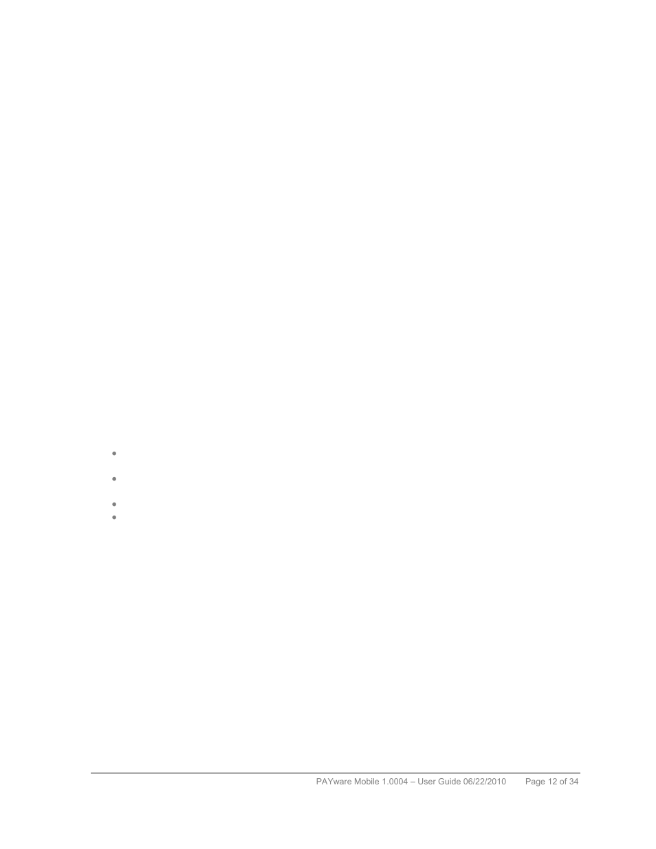 Demo mode, Device fields, Accepted cards and available transactions | Email device id, Application settings | VeriFone PAYWARE MOBILE 1.0004 User Manual | Page 13 / 34