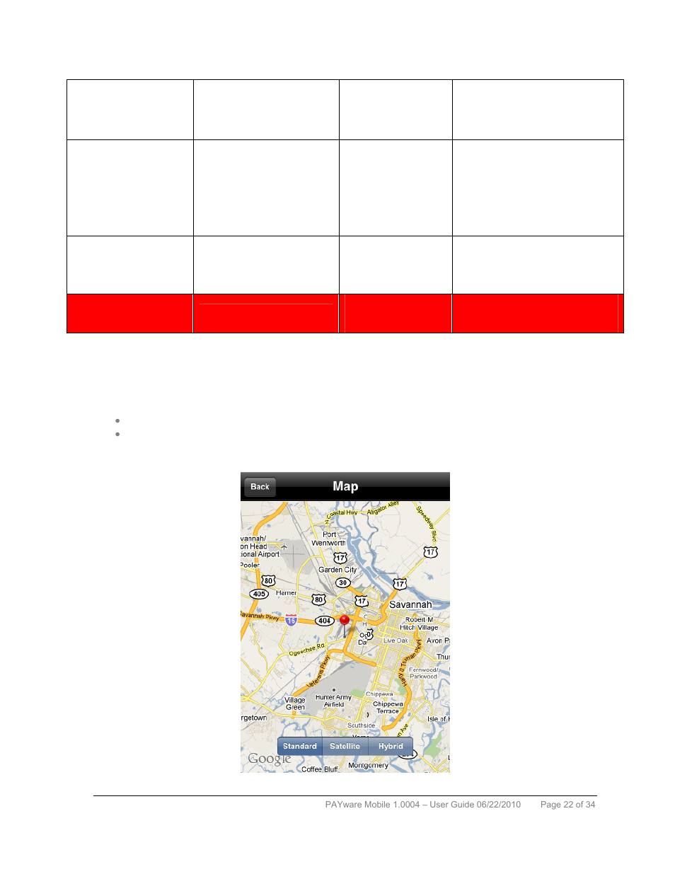 Additional features of the transaction info screen | VeriFone PAYWARE MOBILE 1.0004 User Manual | Page 23 / 34