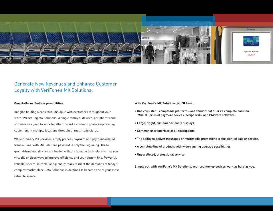 VeriFone MX800 User Manual | Page 2 / 6