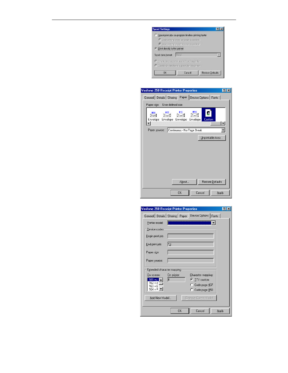 VeriFone 250 User Manual | Page 13 / 14