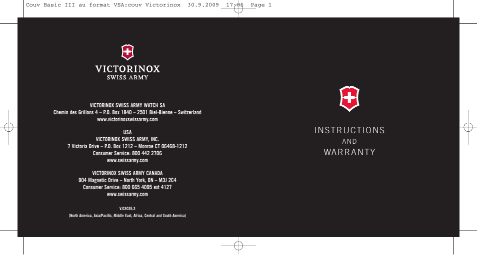 Victorinox Dive Master 241356 User Manual | 36 pages