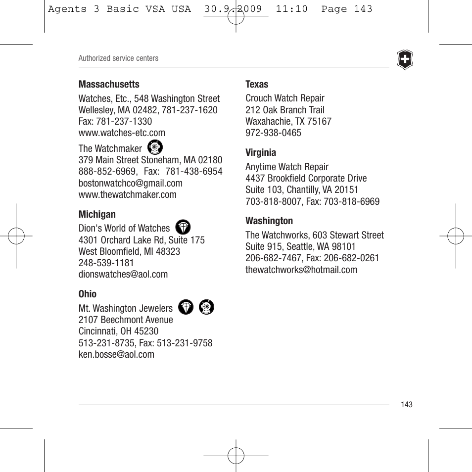 Victorinox Dive Master 241356 User Manual | Page 22 / 36