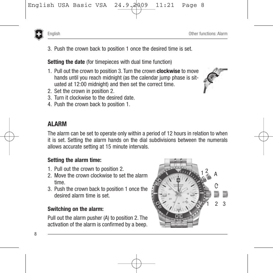 Victorinox Dive Master 241356 User Manual | Page 9 / 36