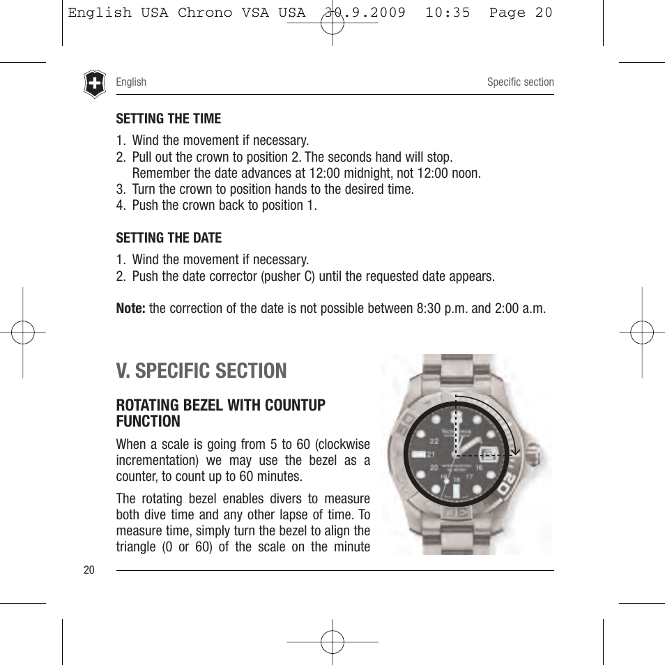 Victorinox Dive Master 500M User Manual | Page 21 / 45