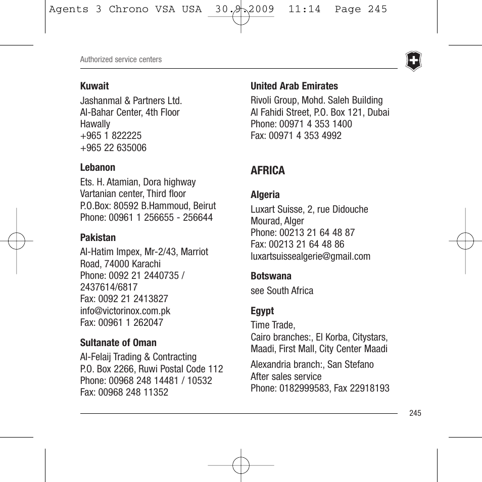 Victorinox Dive Master 500M User Manual | Page 37 / 45