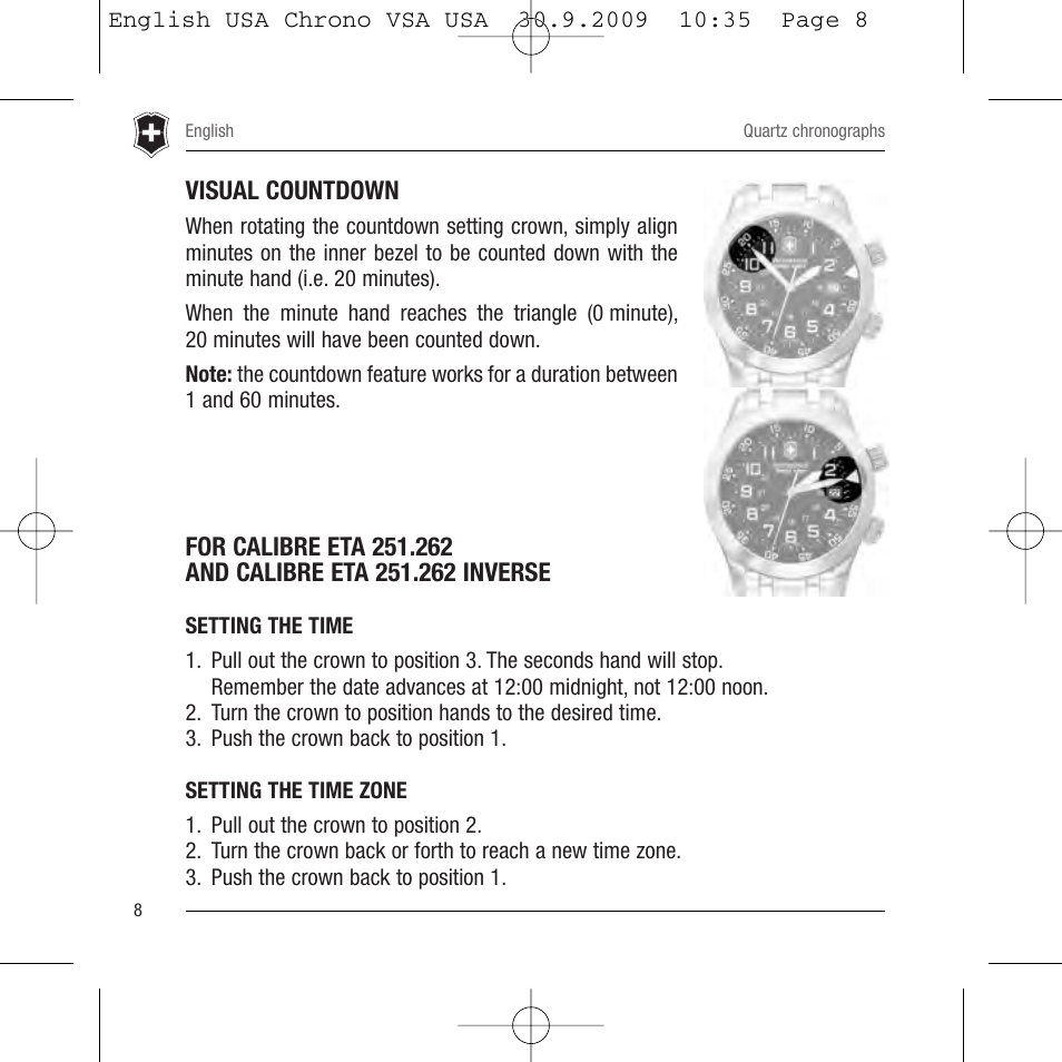 Victorinox Dive Master 500M User Manual | Page 9 / 45