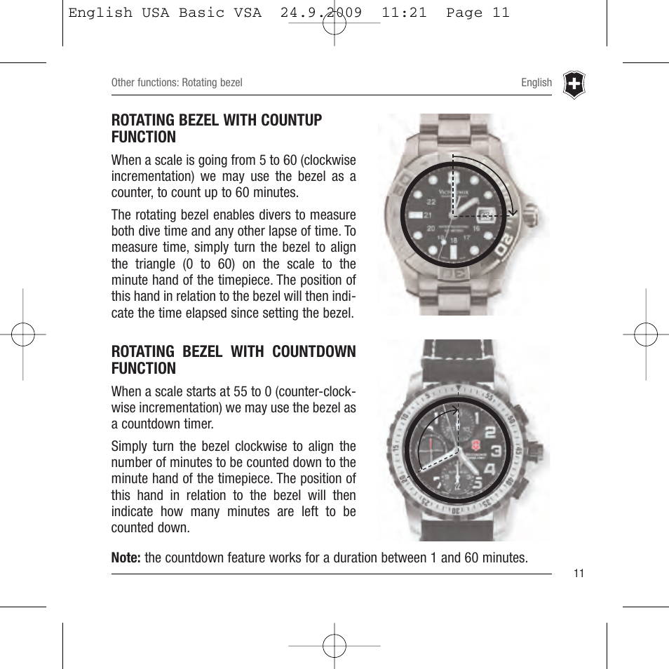 Victorinox Ambassador 241075 User Manual | Page 12 / 36