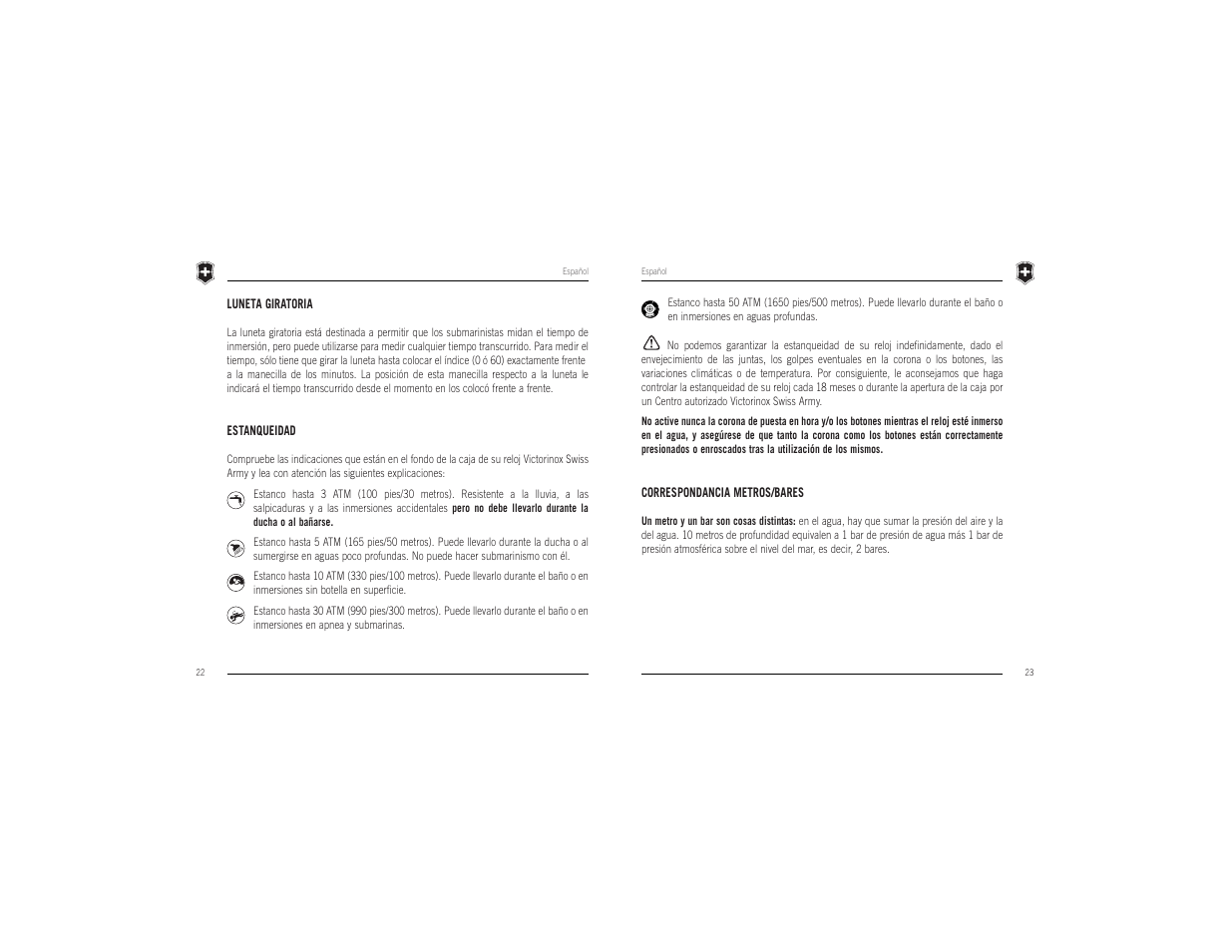 Victorinox Swiss Army Timepiece User Manual | Page 13 / 16