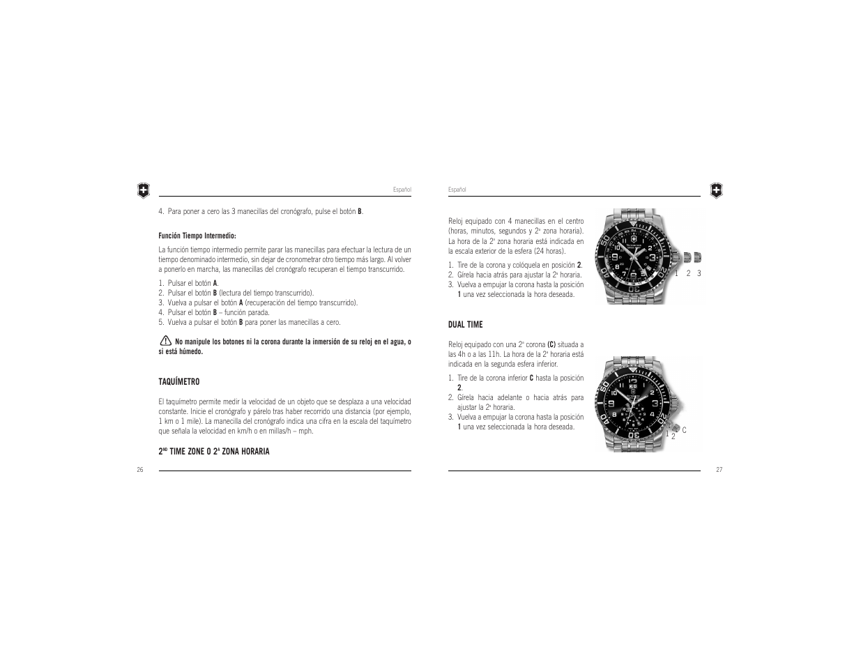 Victorinox Swiss Army Timepiece User Manual | Page 15 / 16