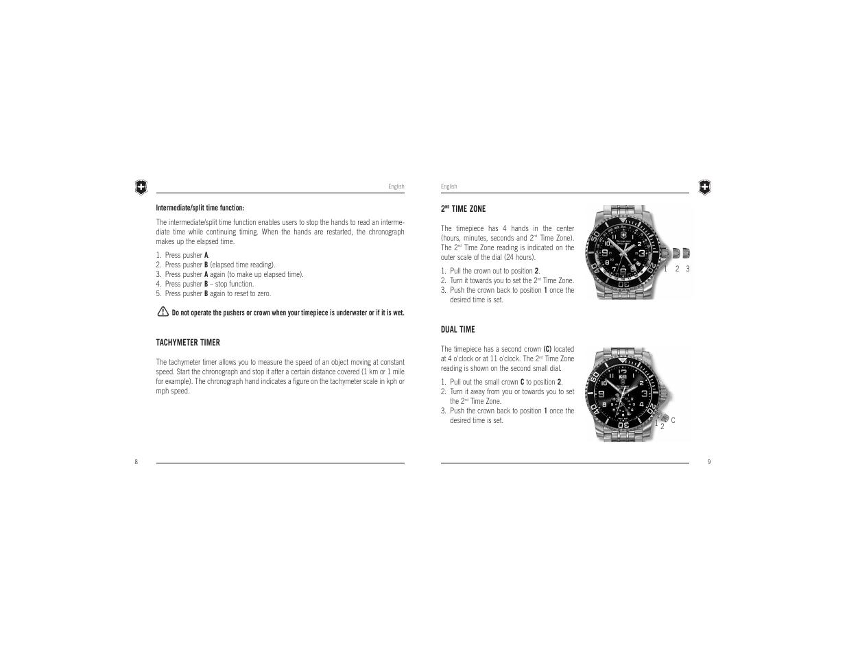 Victorinox Swiss Army Timepiece User Manual | Page 5 / 16