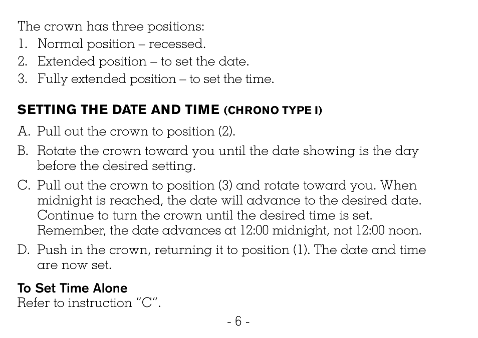 Victorinox CHRONOGRAPHS Watch User Manual | Page 7 / 66