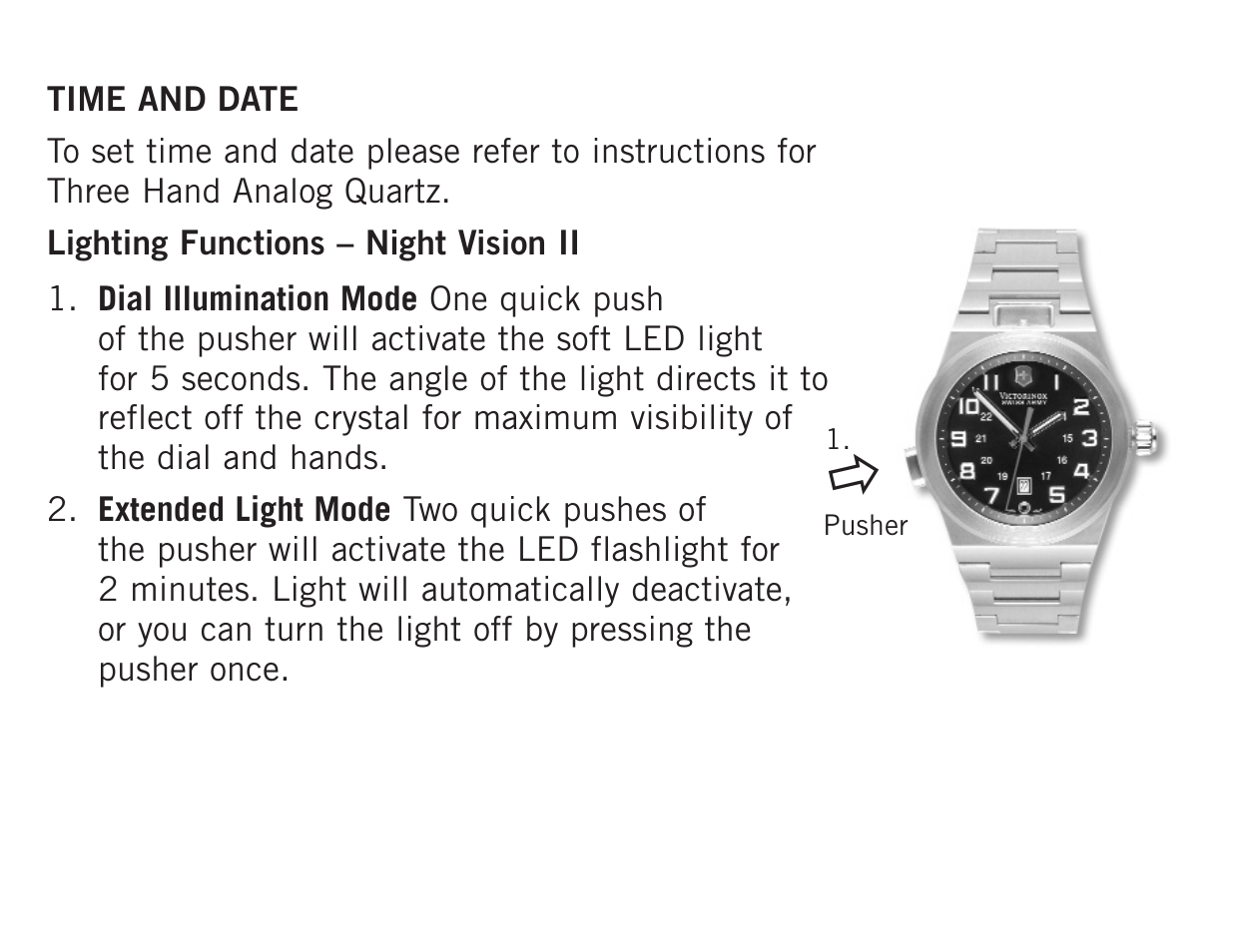 Victorinox Night Vision II User Manual | Page 4 / 7