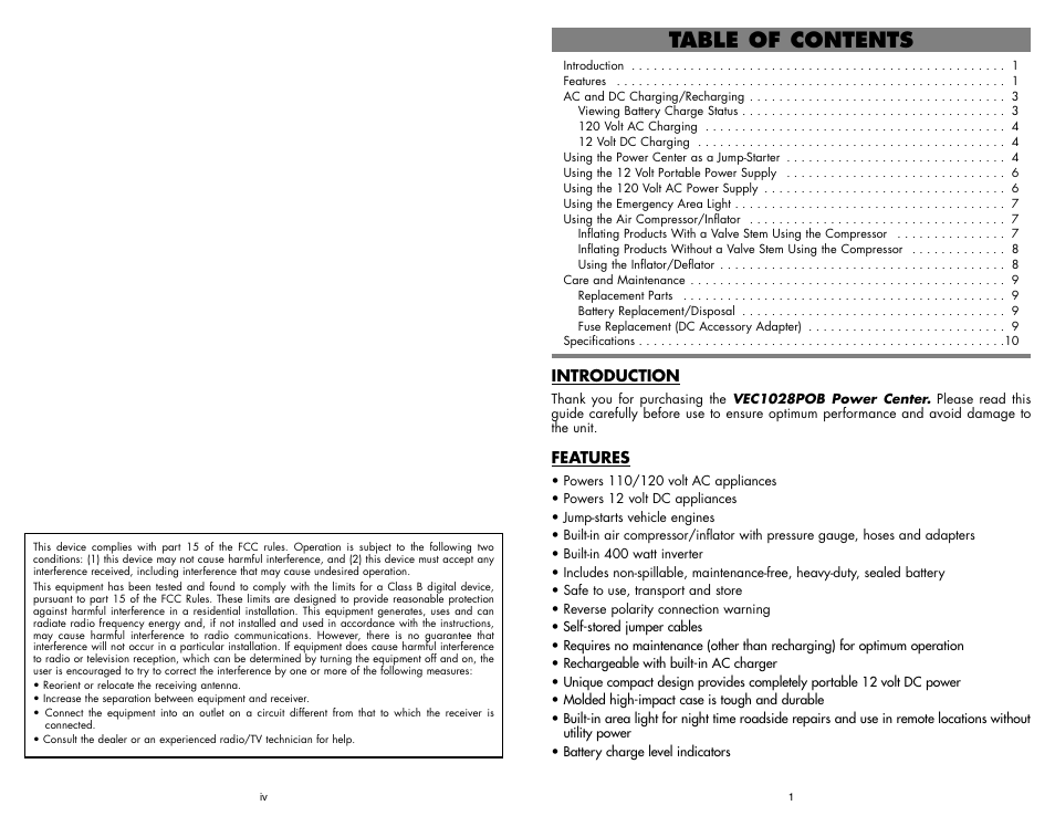 Vector BD051605 User Manual | Page 3 / 8