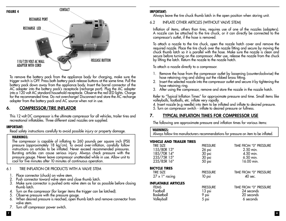 Vector AIRPRO VEC259 User Manual | Page 5 / 8