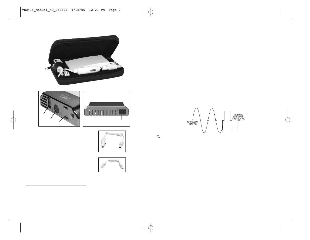 Vector VEC415 User Manual | Page 4 / 6