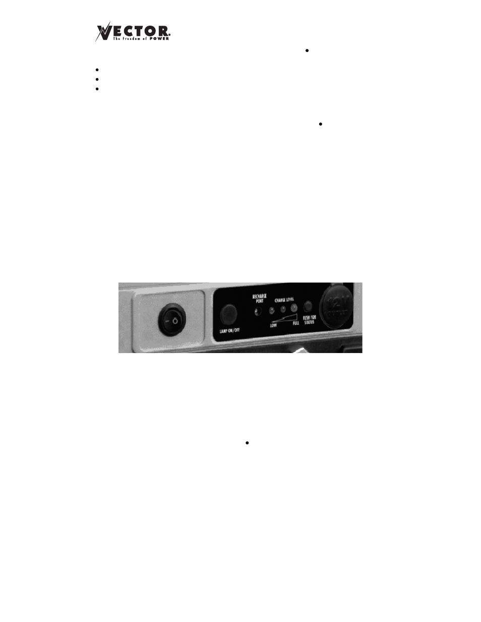 Vector VEC270MG User Manual | Page 7 / 16