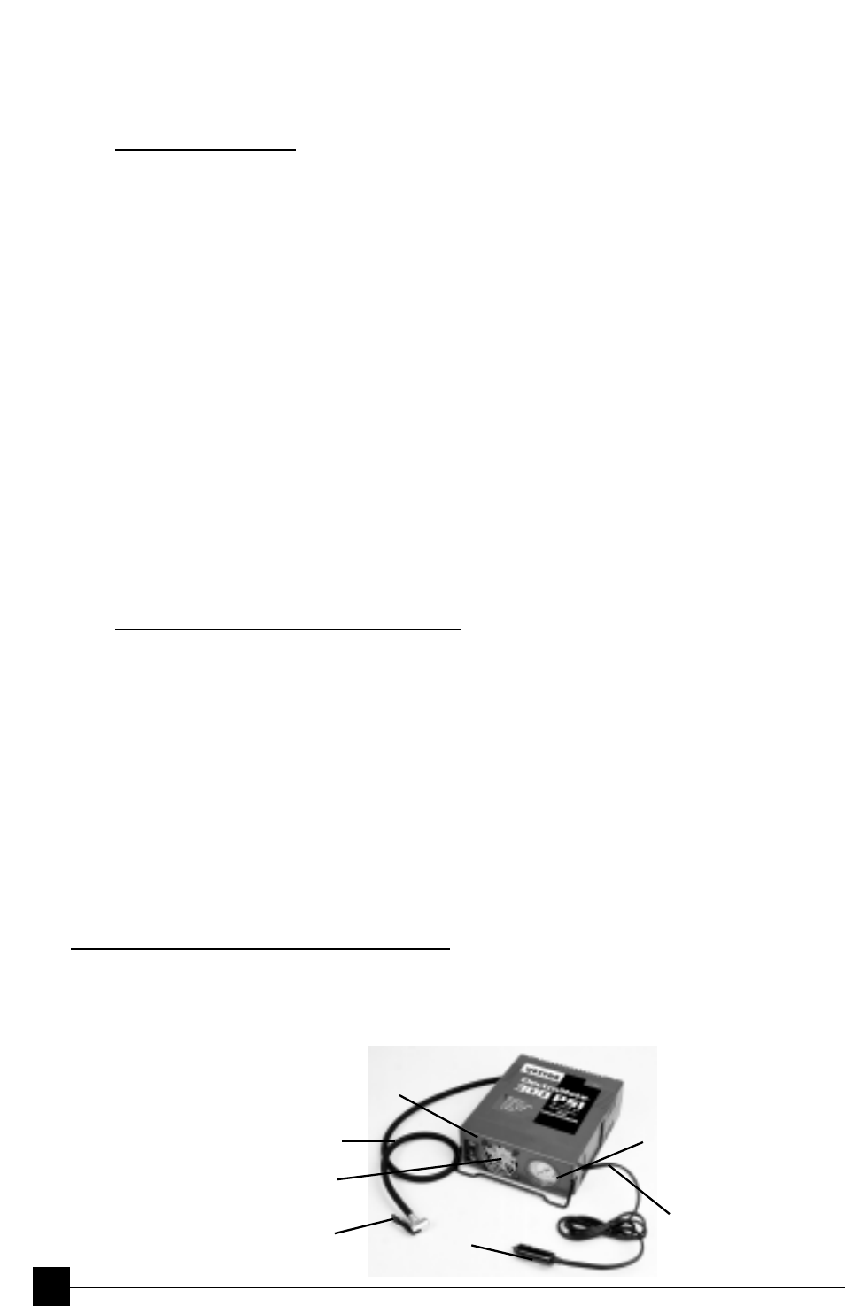 Compressor/tire inflator | Vector ElectroMate VEC097 User Manual | Page 12 / 20