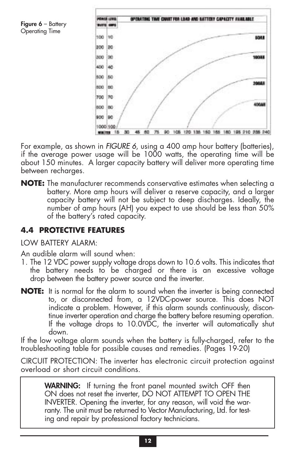 Vector MAXX SST VEC049C User Manual | Page 12 / 21