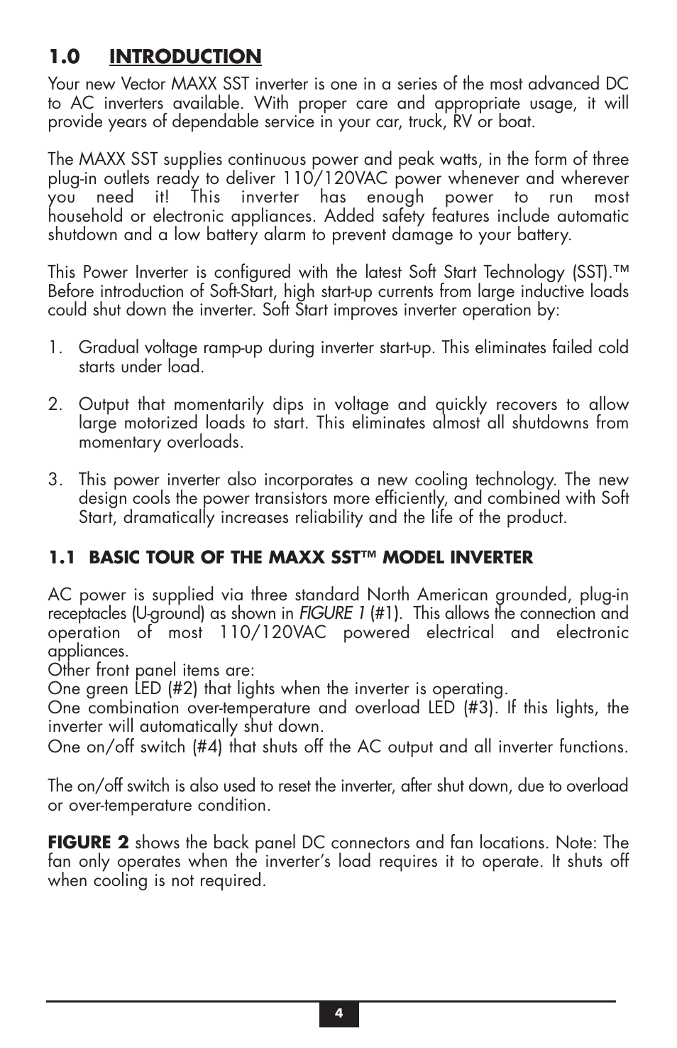 Vector MAXX SST VEC049C User Manual | Page 4 / 21