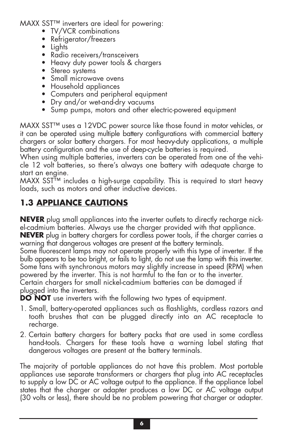 Vector MAXX SST VEC049C User Manual | Page 6 / 21