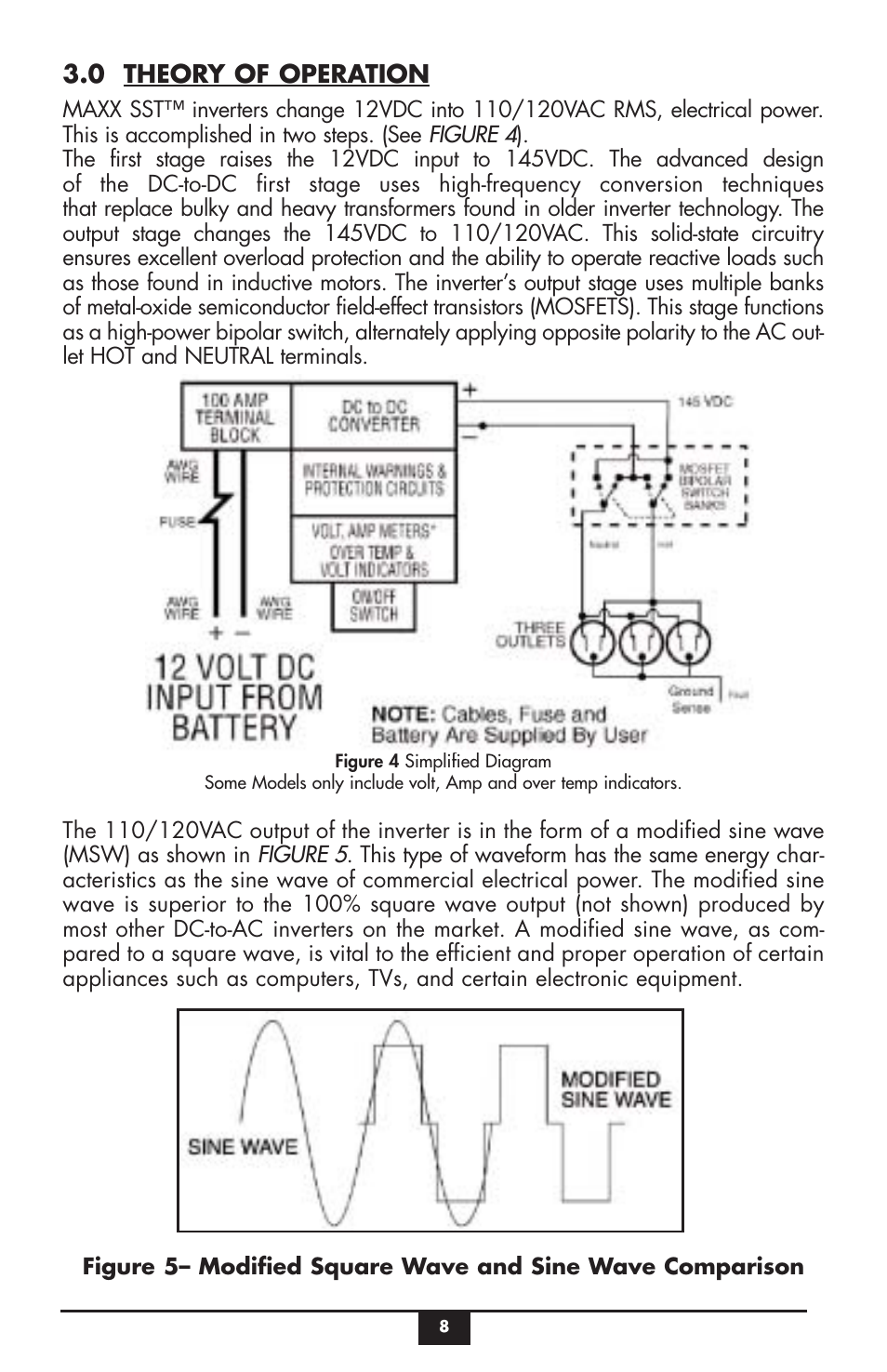 0 theory of operation | Vector MAXX SST VEC049C User Manual | Page 8 / 21