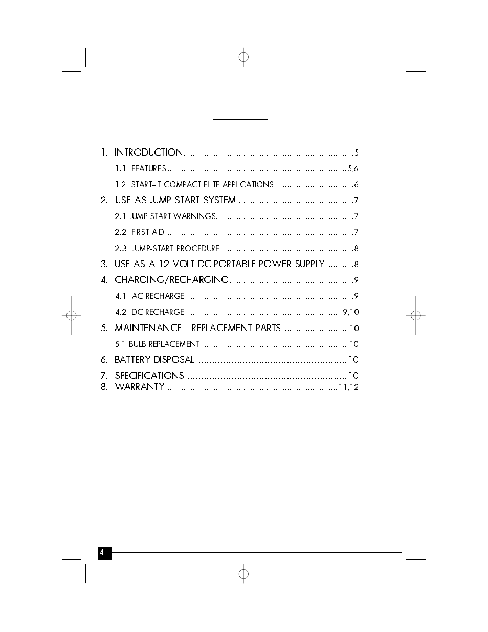 Vector Compact Elite VEC010INV User Manual | Page 4 / 15