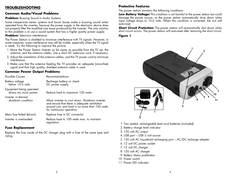 Vector TRAVELERS POWER STATION VEC1042MG User Manual | Page 3 / 4