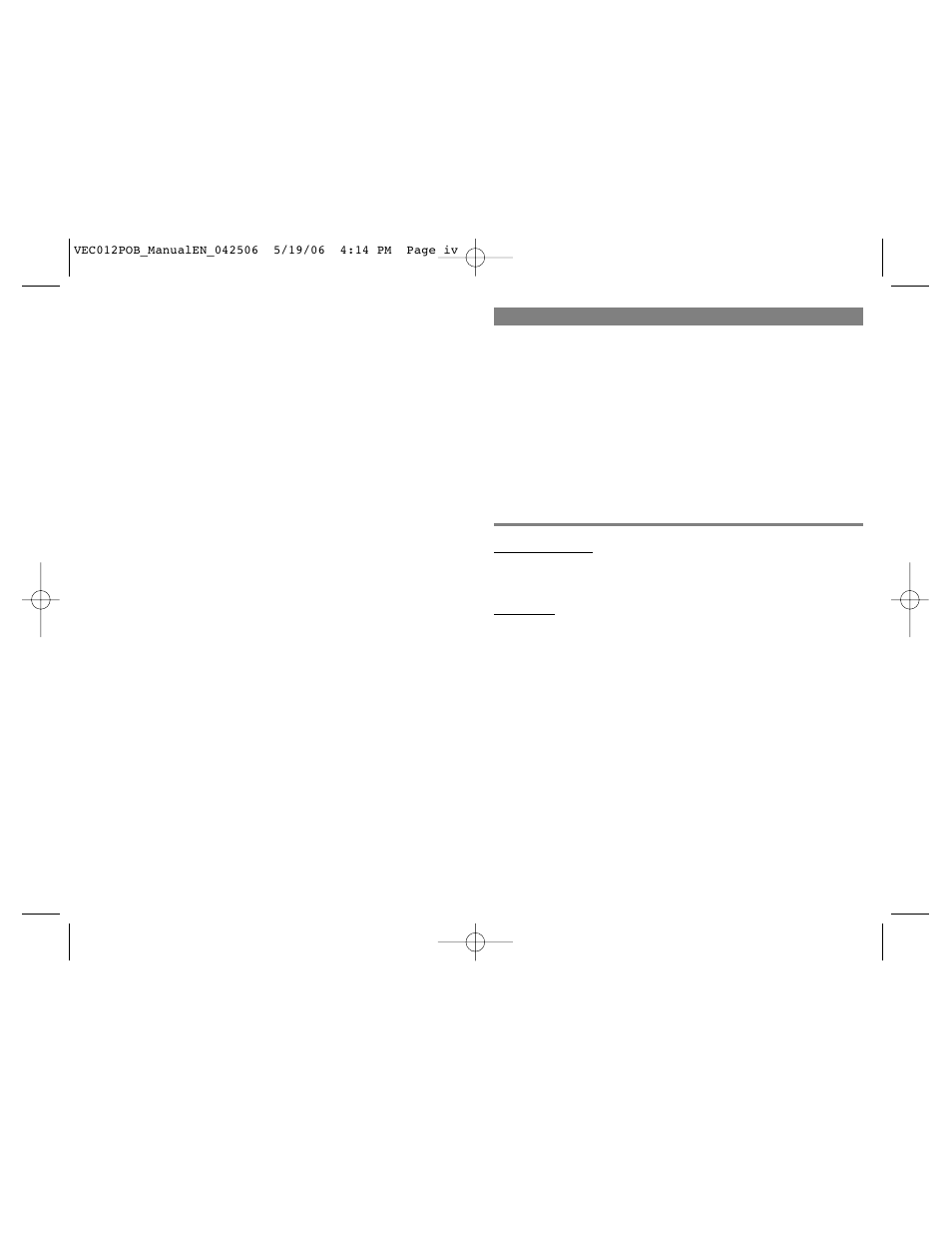 Vector Power On Board VEC012POB User Manual | Page 3 / 6