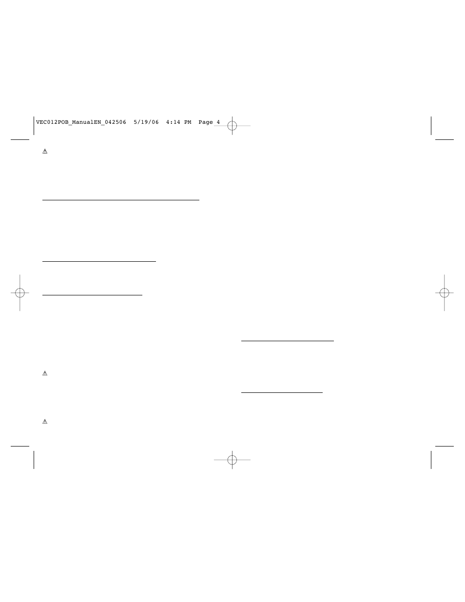 Vector Power On Board VEC012POB User Manual | Page 5 / 6