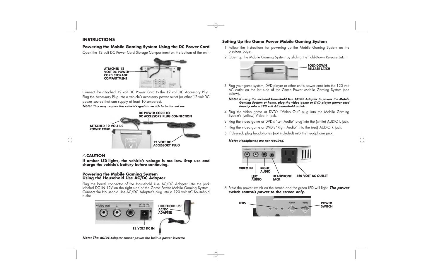 Instructions | Vector iMobile VEC401 User Manual | Page 5 / 8