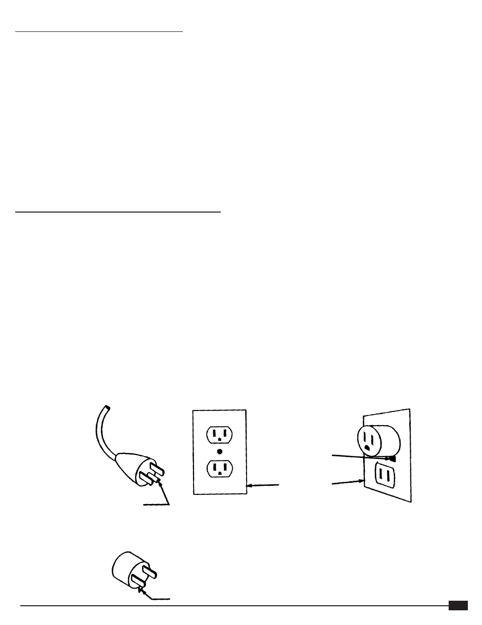 Personal precautions and safety, Ground and ac power cord connections | Vector START-IT VEC078 User Manual | Page 5 / 11