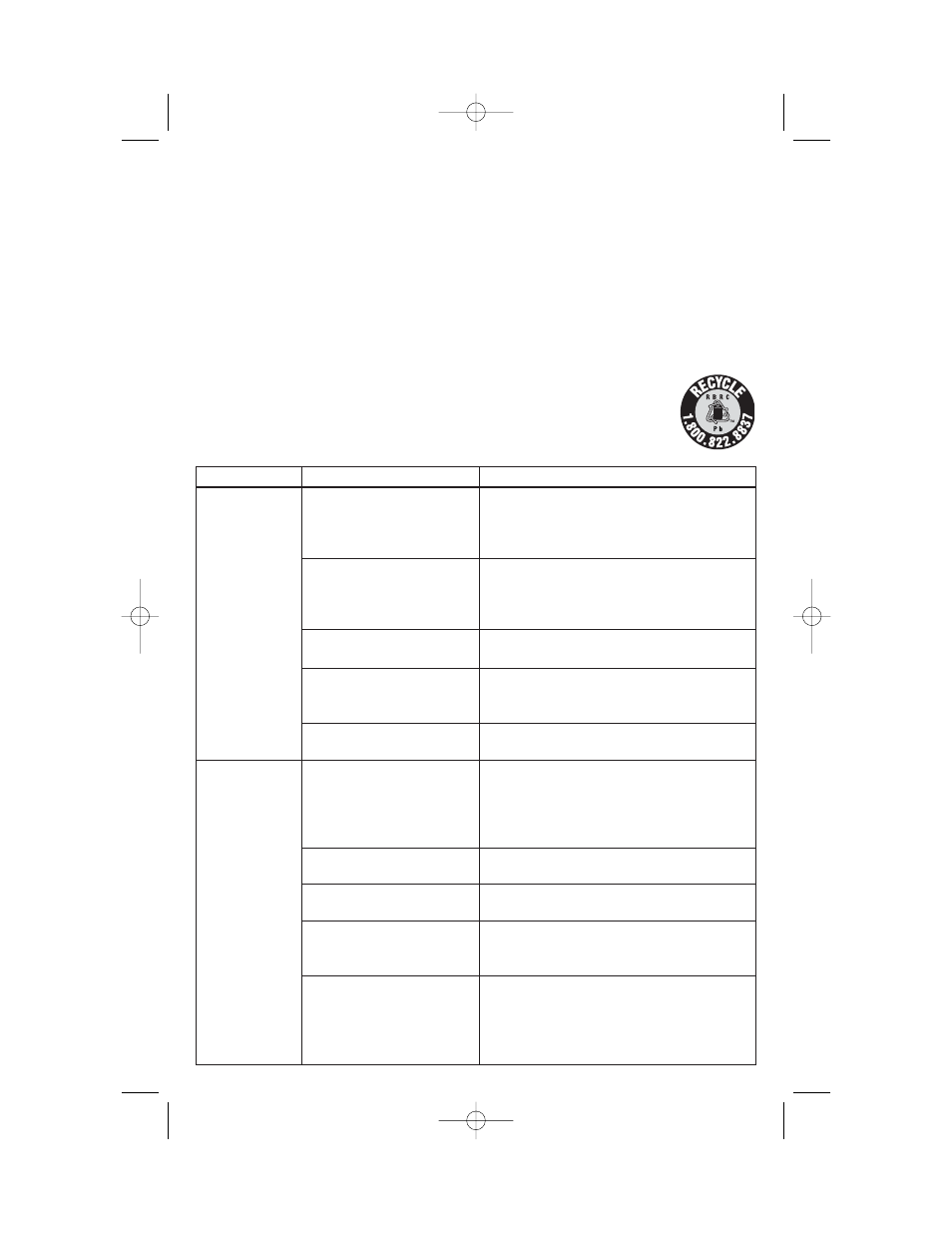 Troubleshooting | Vector SLH100V User Manual | Page 8 / 10