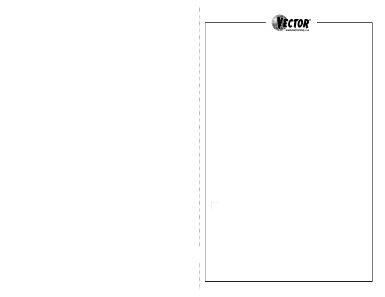 Vector Start-It VEC020 User Manual | Page 2 / 8