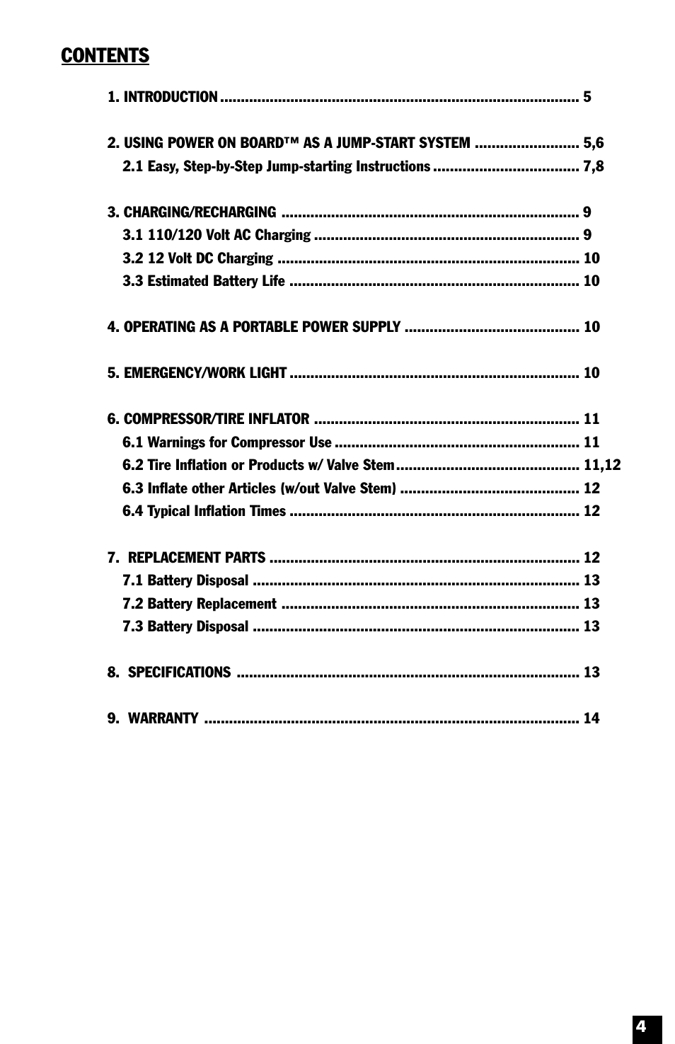 Vector Power on Board VEC021STC User Manual | Page 4 / 16